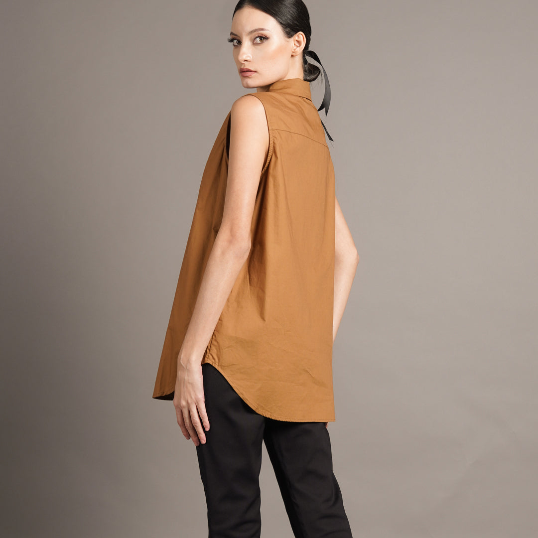 Joelyn Oversize Sleeveless Top