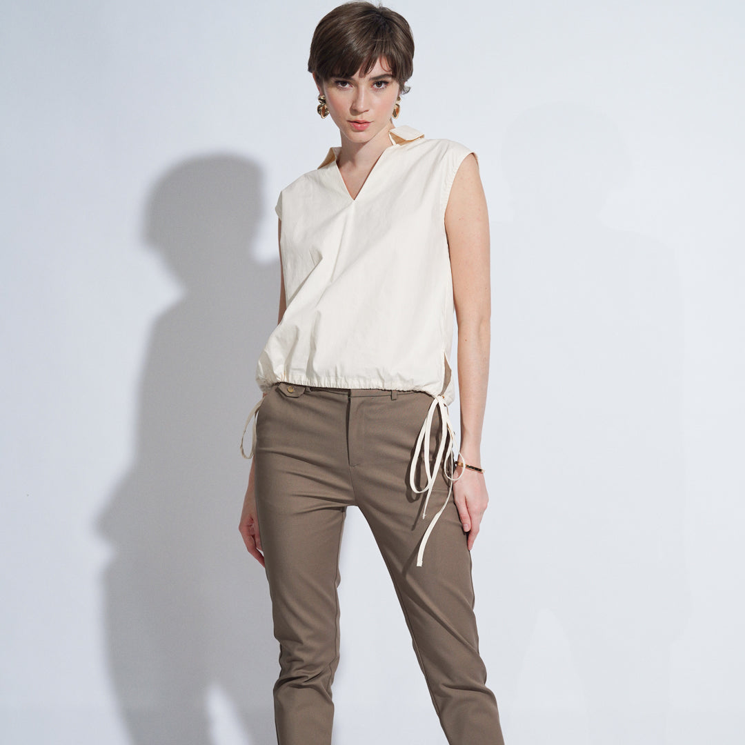 Bryn Drawstring Hem Top