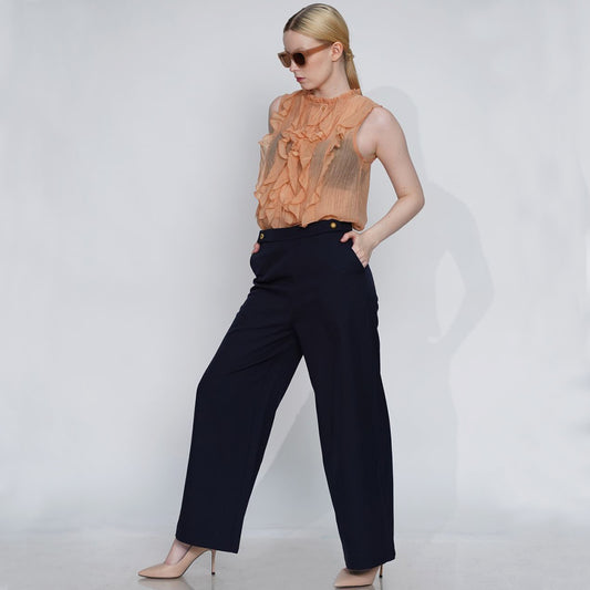 Glenda Ethereal Ruffle Blouse