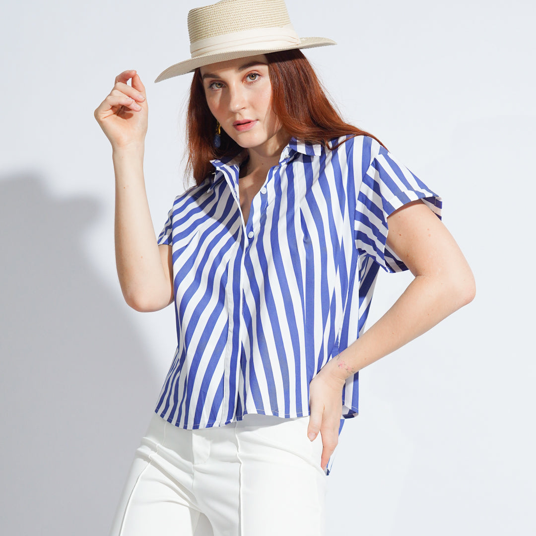Bianca Stripes Button Down