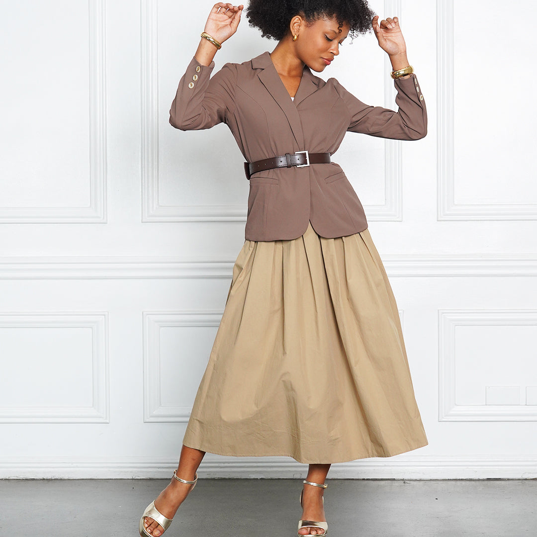 Gamera Modern Power Suit Coat Blazer