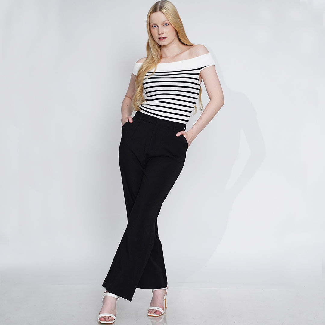 Gail Chic High-Waist Trousers