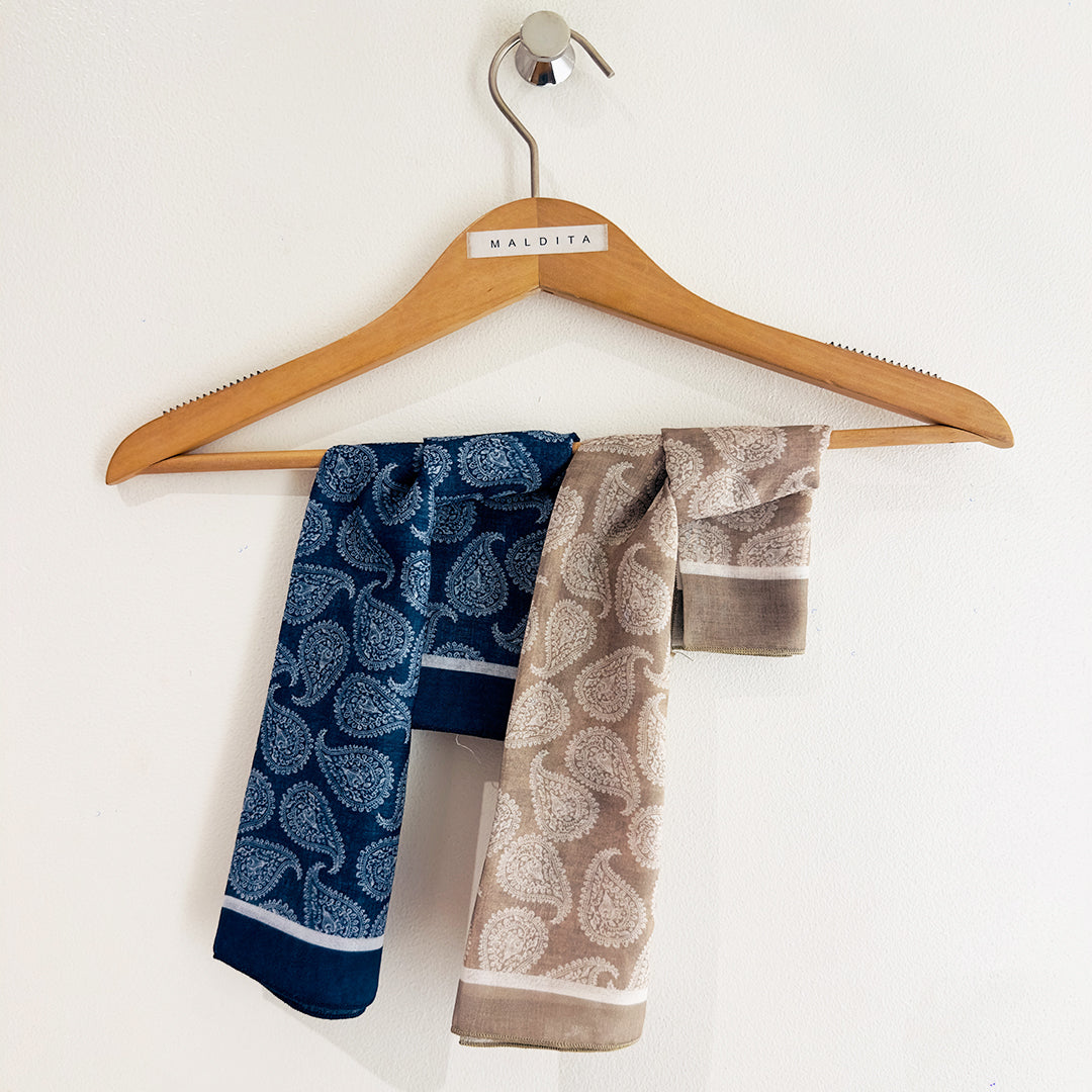 Eleni Timeless Paisley Elegance Scarf