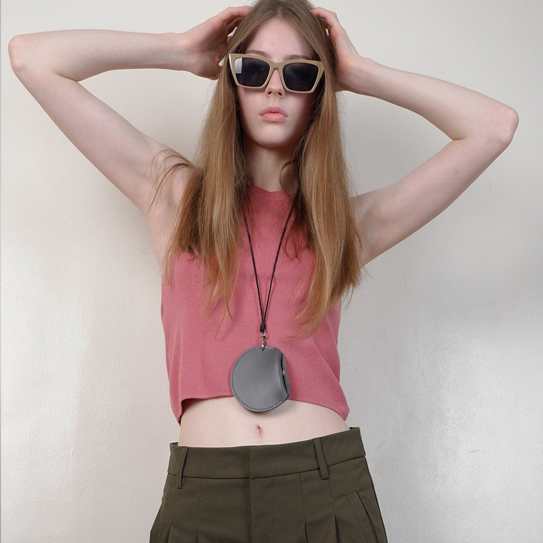 Minimalist Coin Pouch with Lanyard