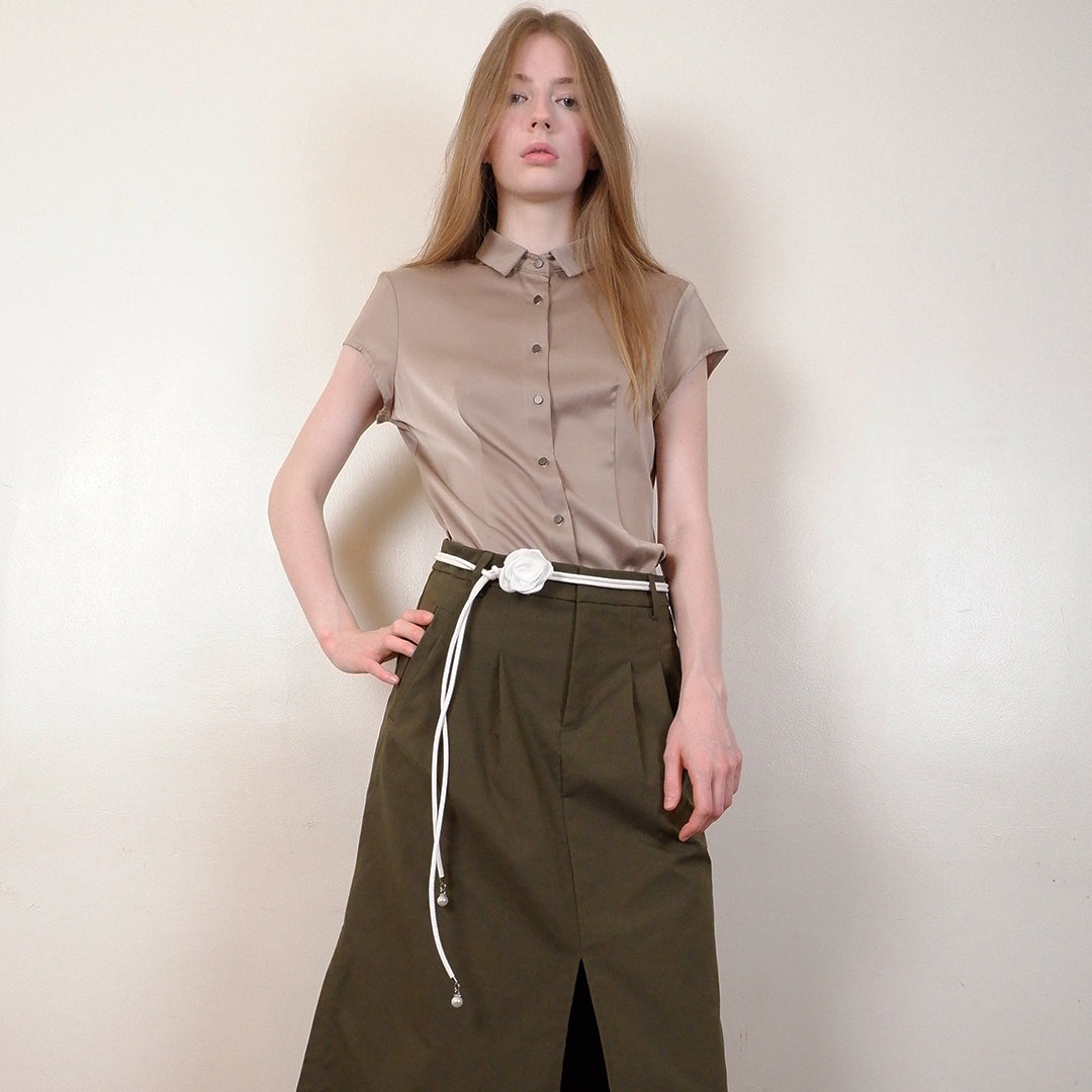 Floral Embrace Rope Belt