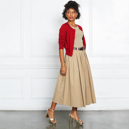 Jade Classic Full Button Cardigan