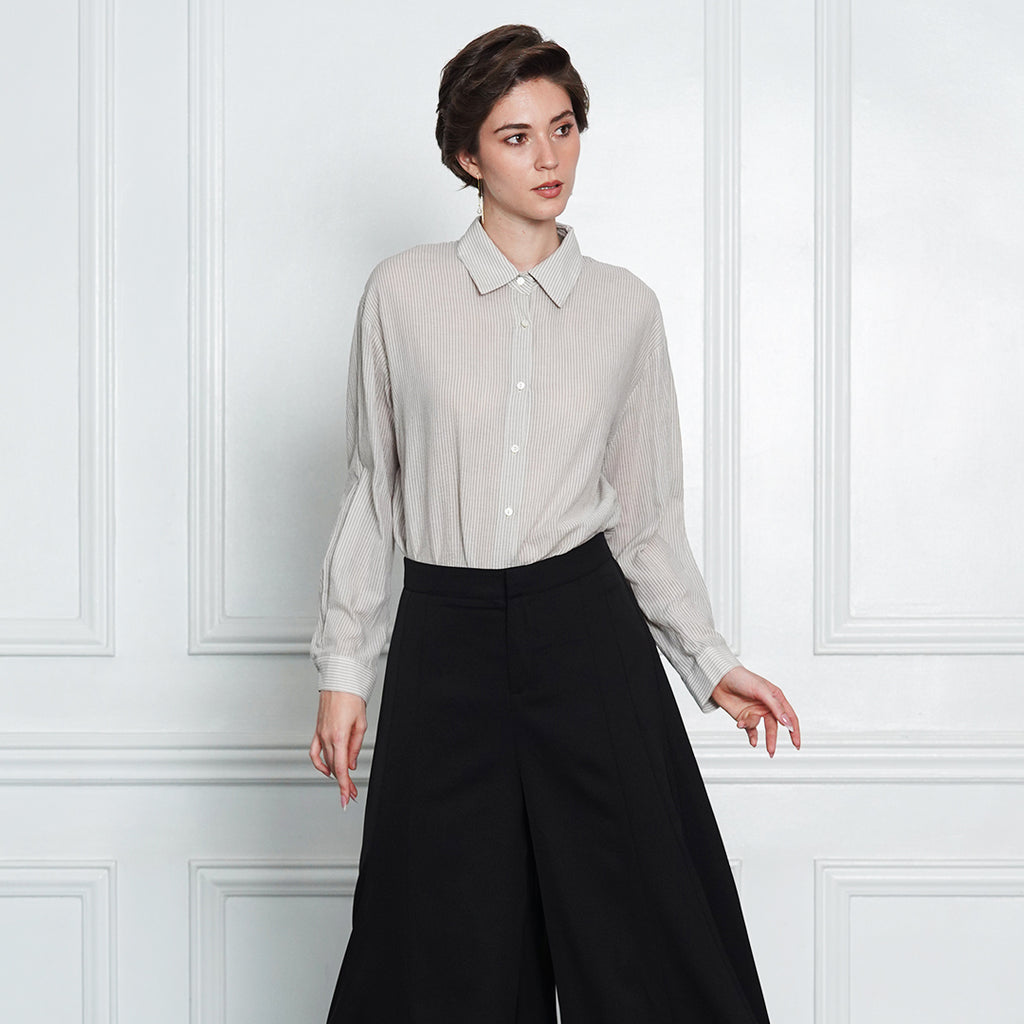 Janneca Signature Pinstripe Shirt