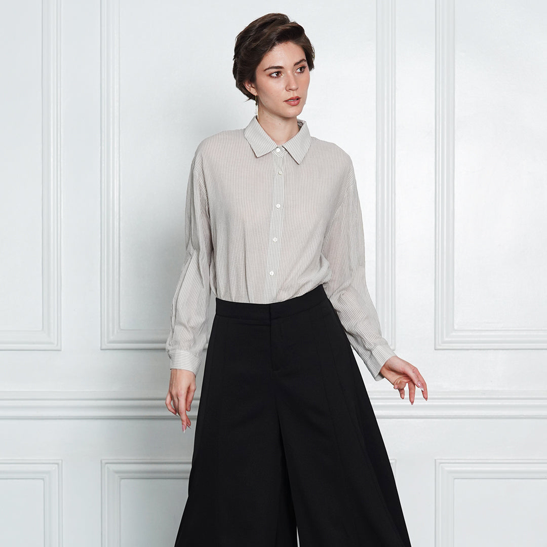 Janneca Signature Pinstripe Shirt