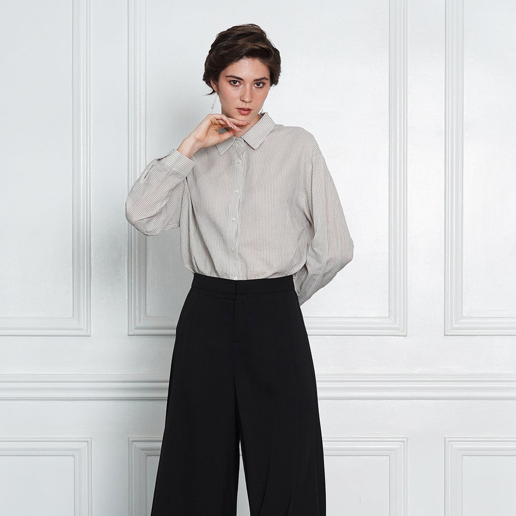 Janneca Signature Pinstripe Shirt