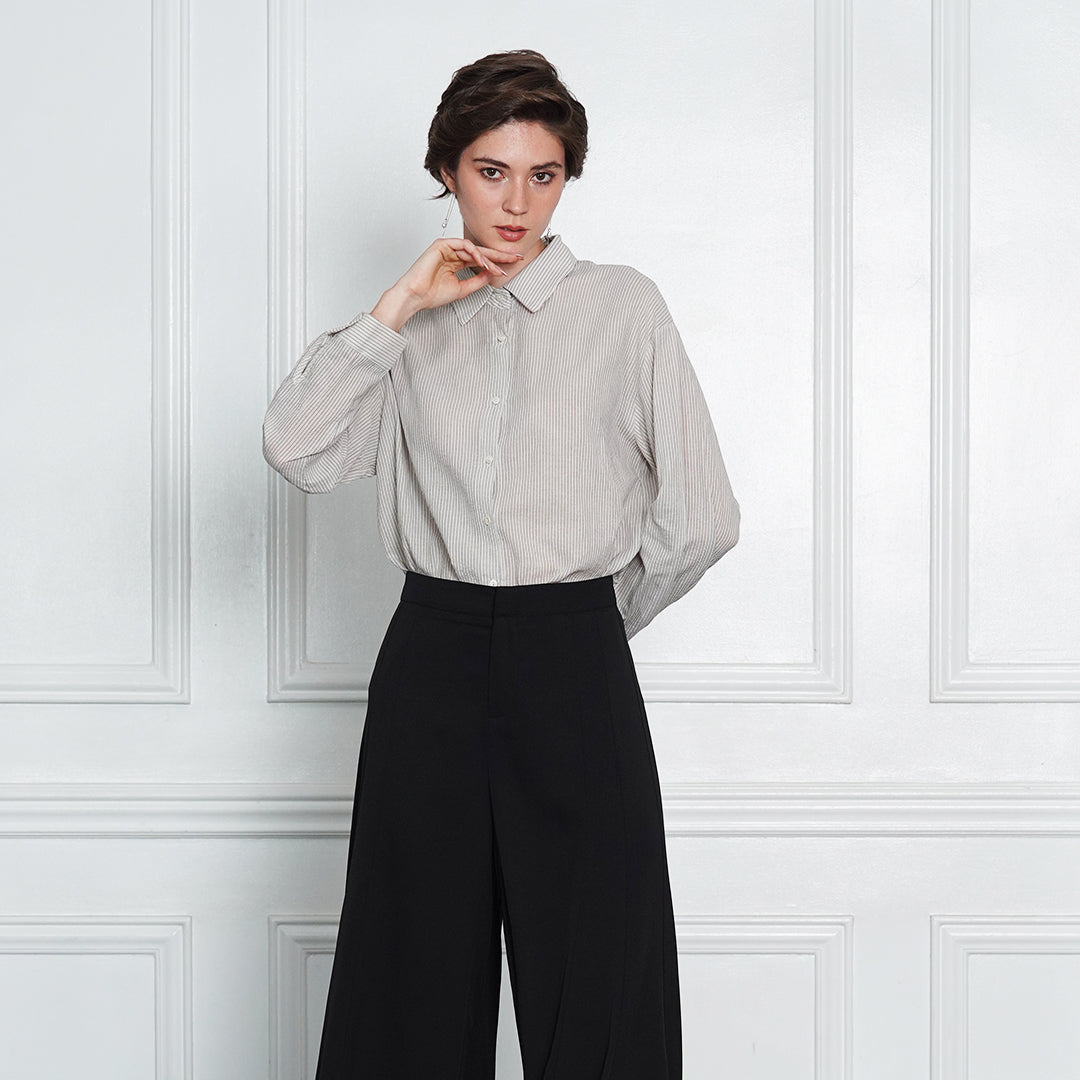 Janneca Signature Pinstripe Shirt