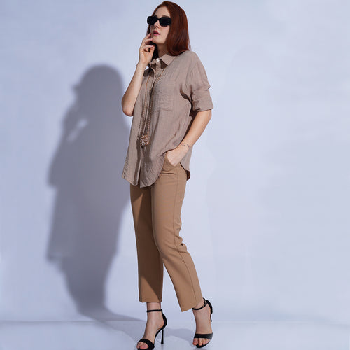 Denisse Barrel Full-Length Sleeve