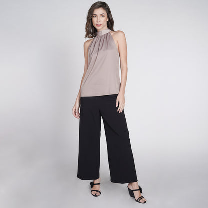 Lexi Halter Neck Tie Back Top