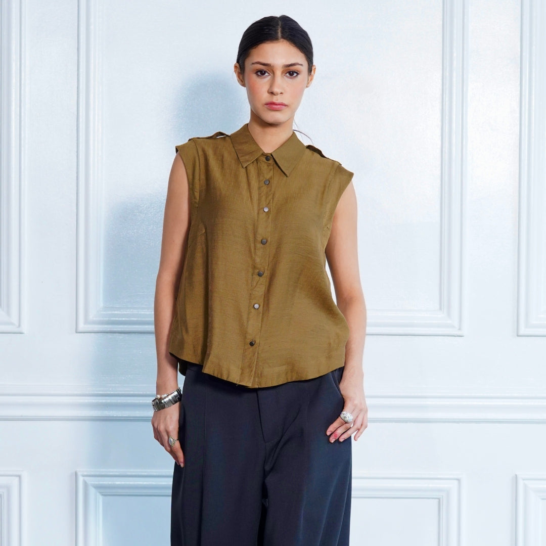 Elsie Terra Shoulder Blouse