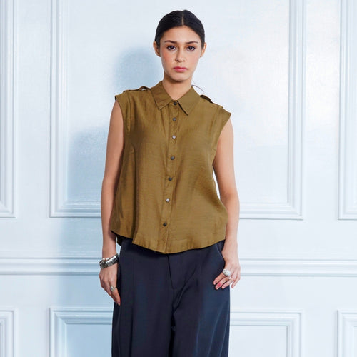 Elsie Terra Shoulder Blouse