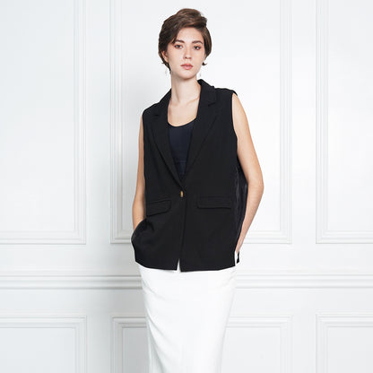 Gazia Tailored Sleeveless Waistcoat