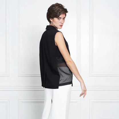 Gazia Tailored Sleeveless Waistcoat