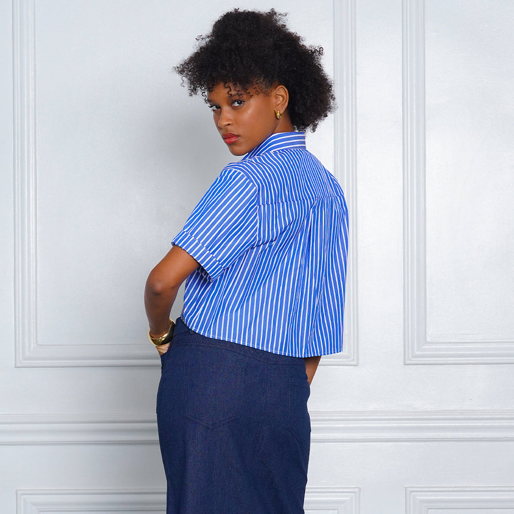 Lettie Ultimate Coastal Cool Tie-Front Shirt