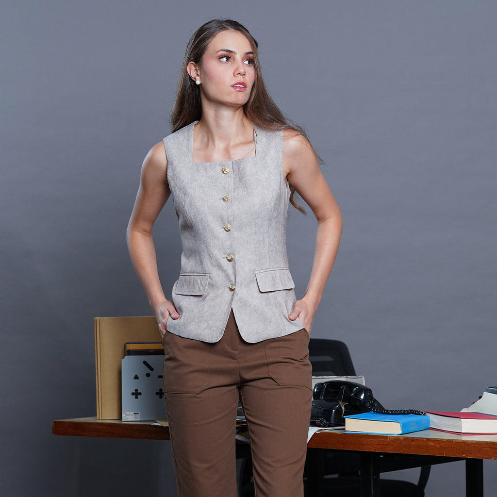 Lottie Square Neck Blouse