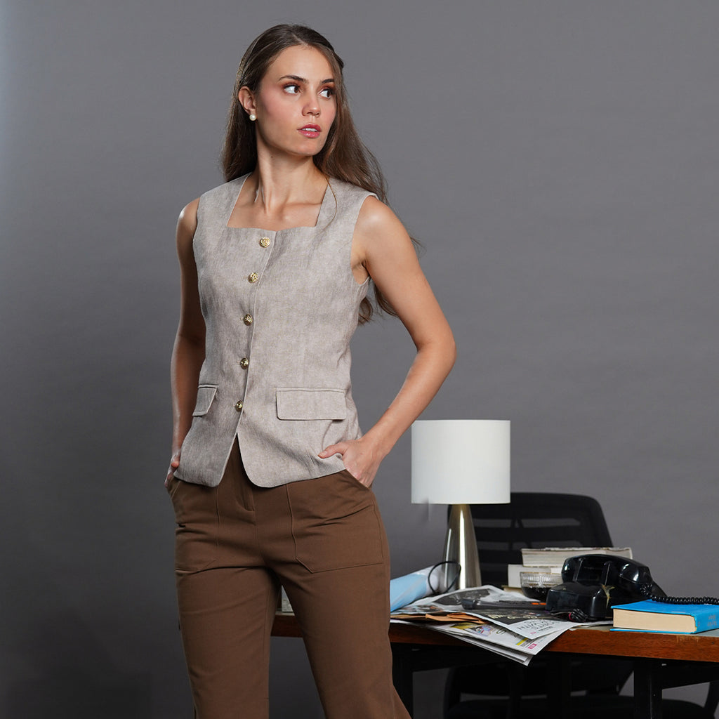 Lottie Square Neck Blouse