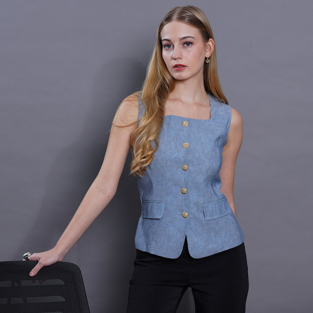 Lottie Square Neck Blouse