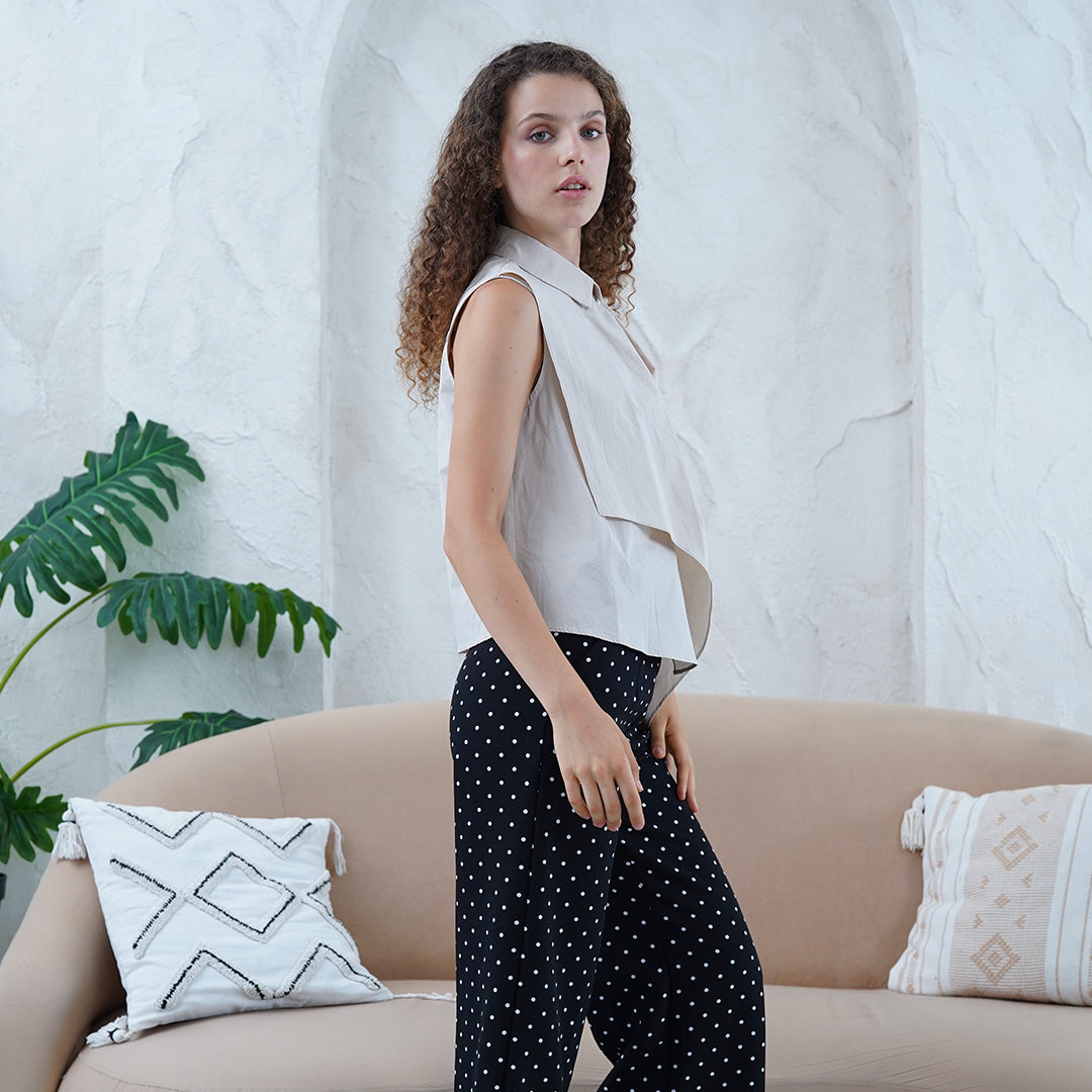 Astrid Asymmetrical Blouse
