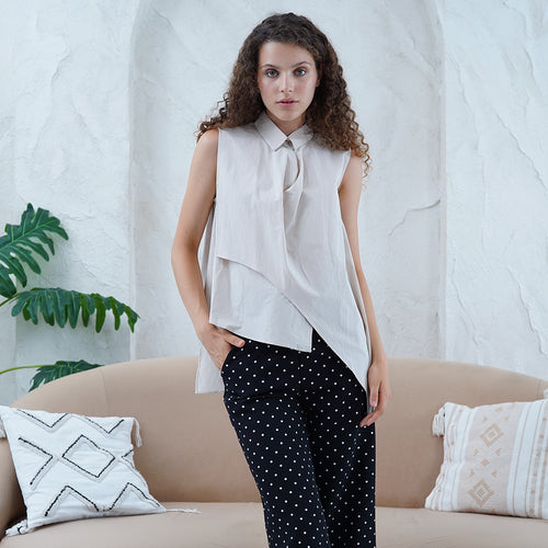 Astrid Asymmetrical Blouse