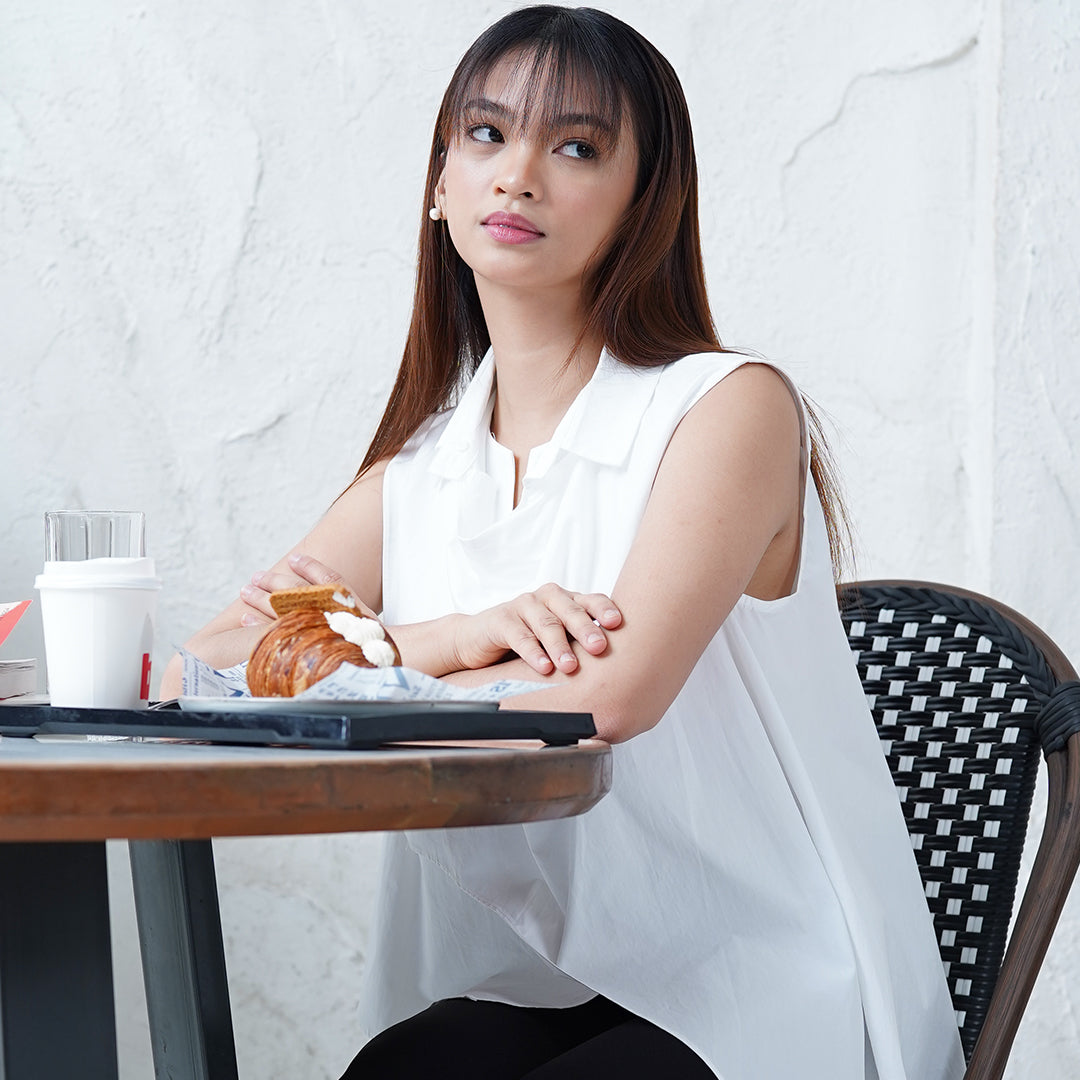 Astrid Asymmetrical Blouse