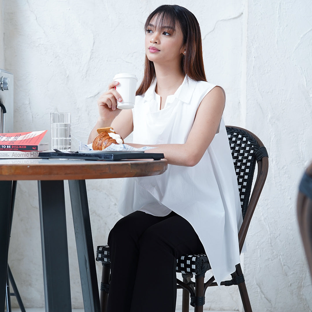Astrid Asymmetrical Blouse