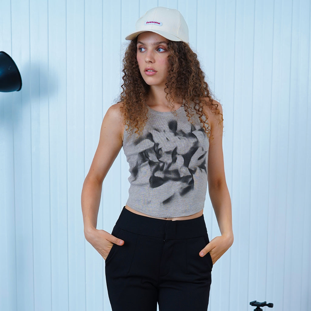 Fiona Abstract Knit Top