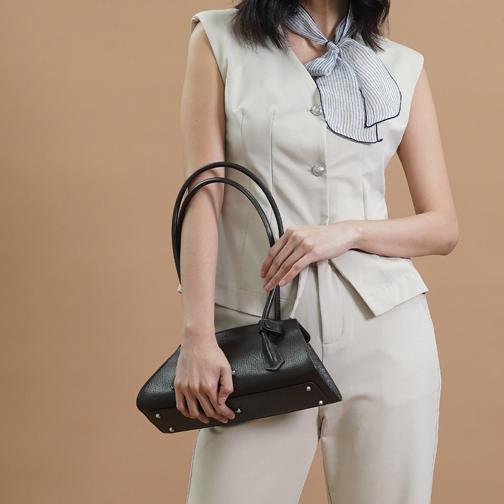 Isra Chic Structured V-Neck Vest Top