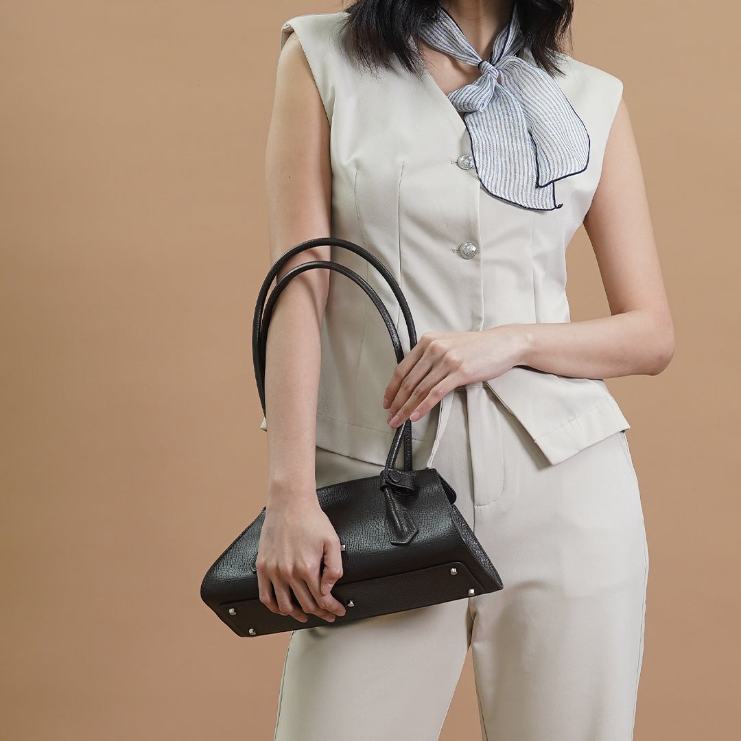 Isra Chic Structured V-Neck Vest Top