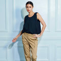 Claire Chiffon Blouson Top