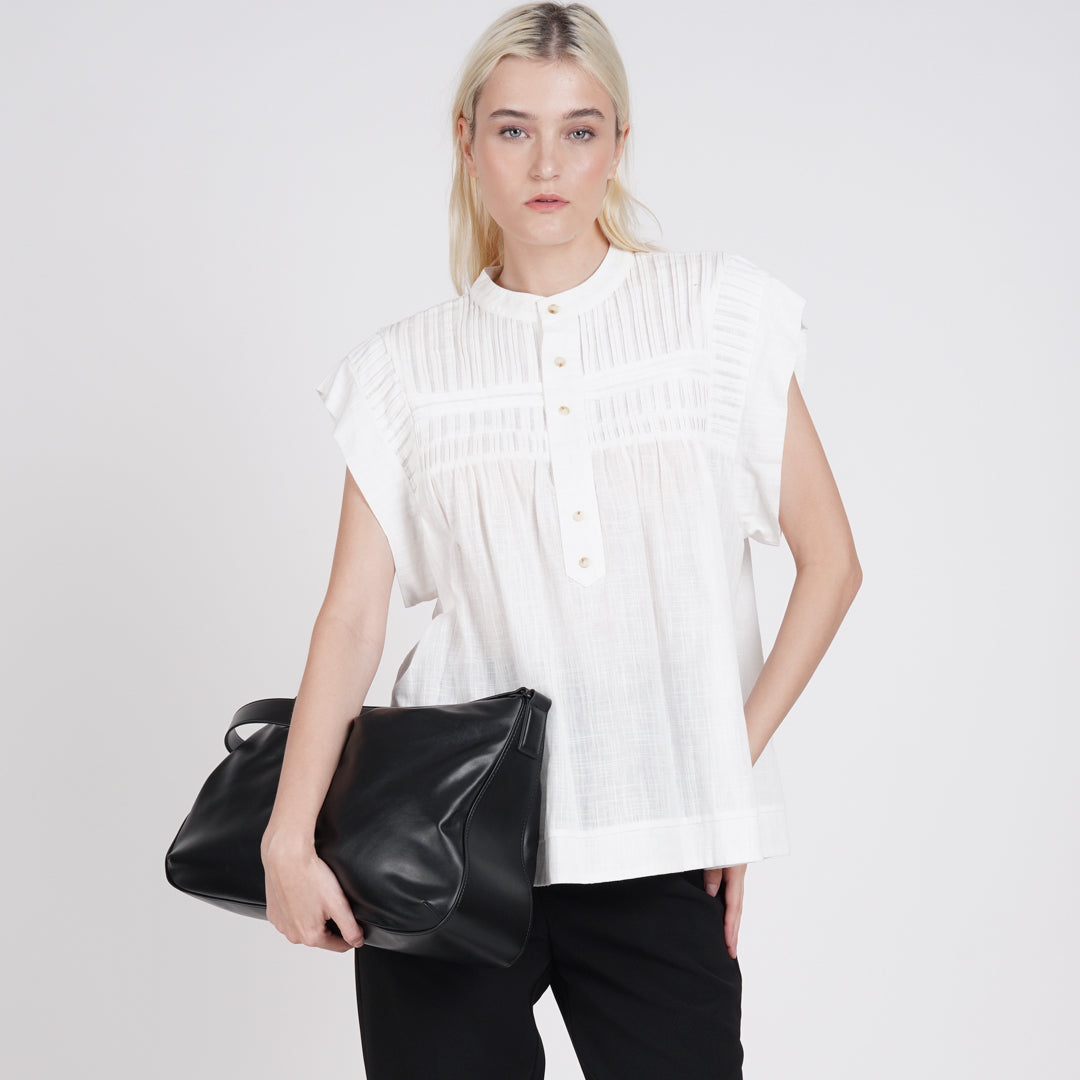 Darcy Pleated Detail Top