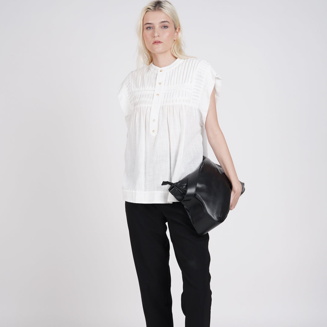 Darcy Pleated Detail Top