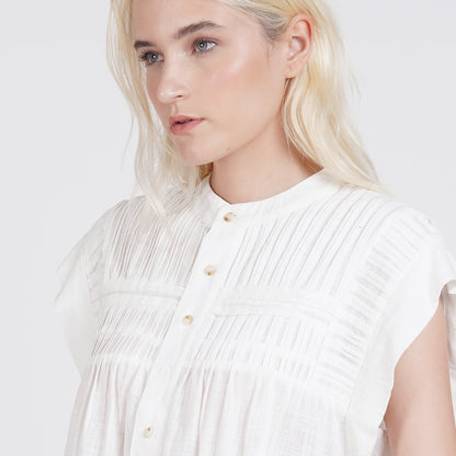 Darcy Pleated Detail Top