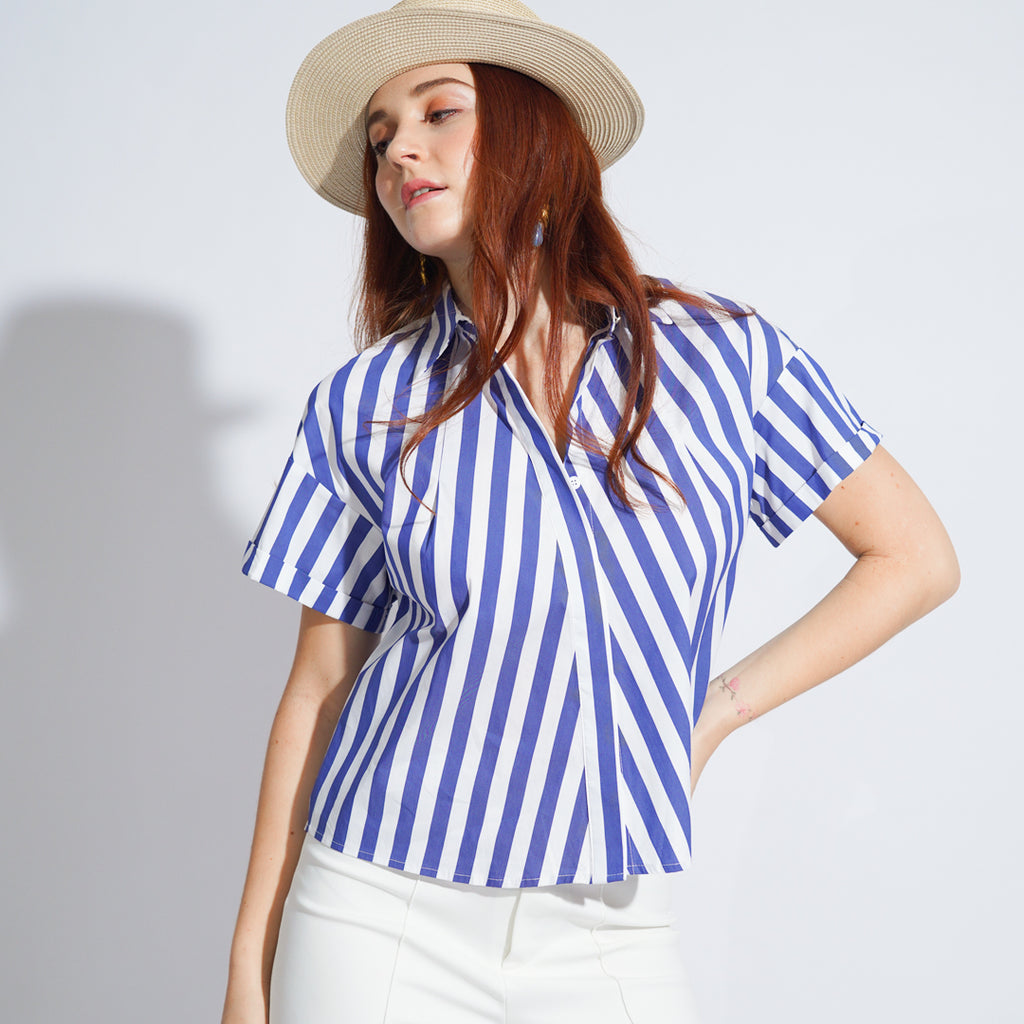 Bianca Stripes Button Down