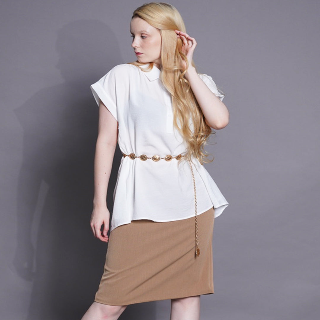 Helena Modern Drape Top