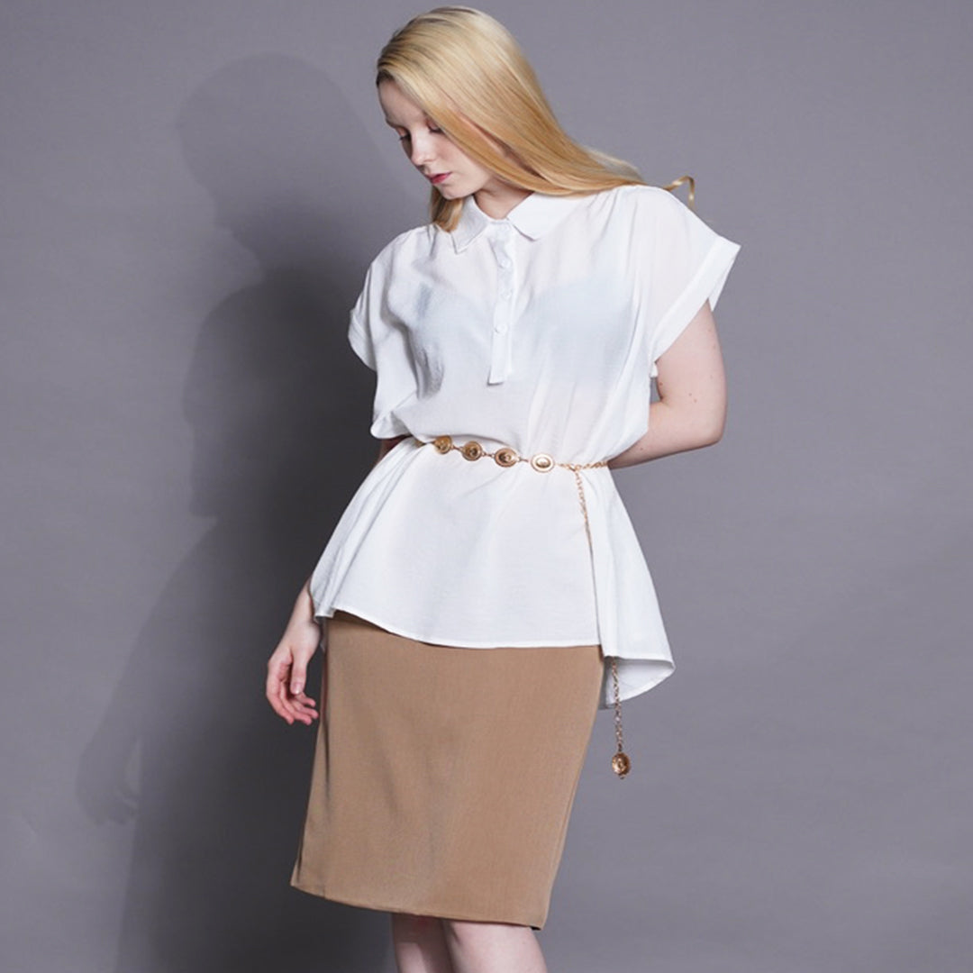 Helena Modern Drape Top