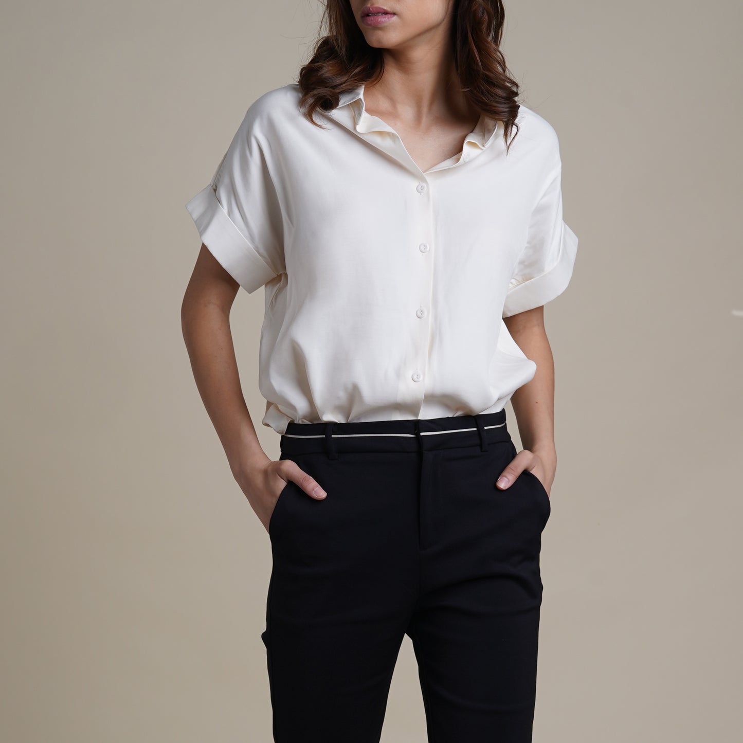 Ingrid Classic Drop Shoulder Blouse