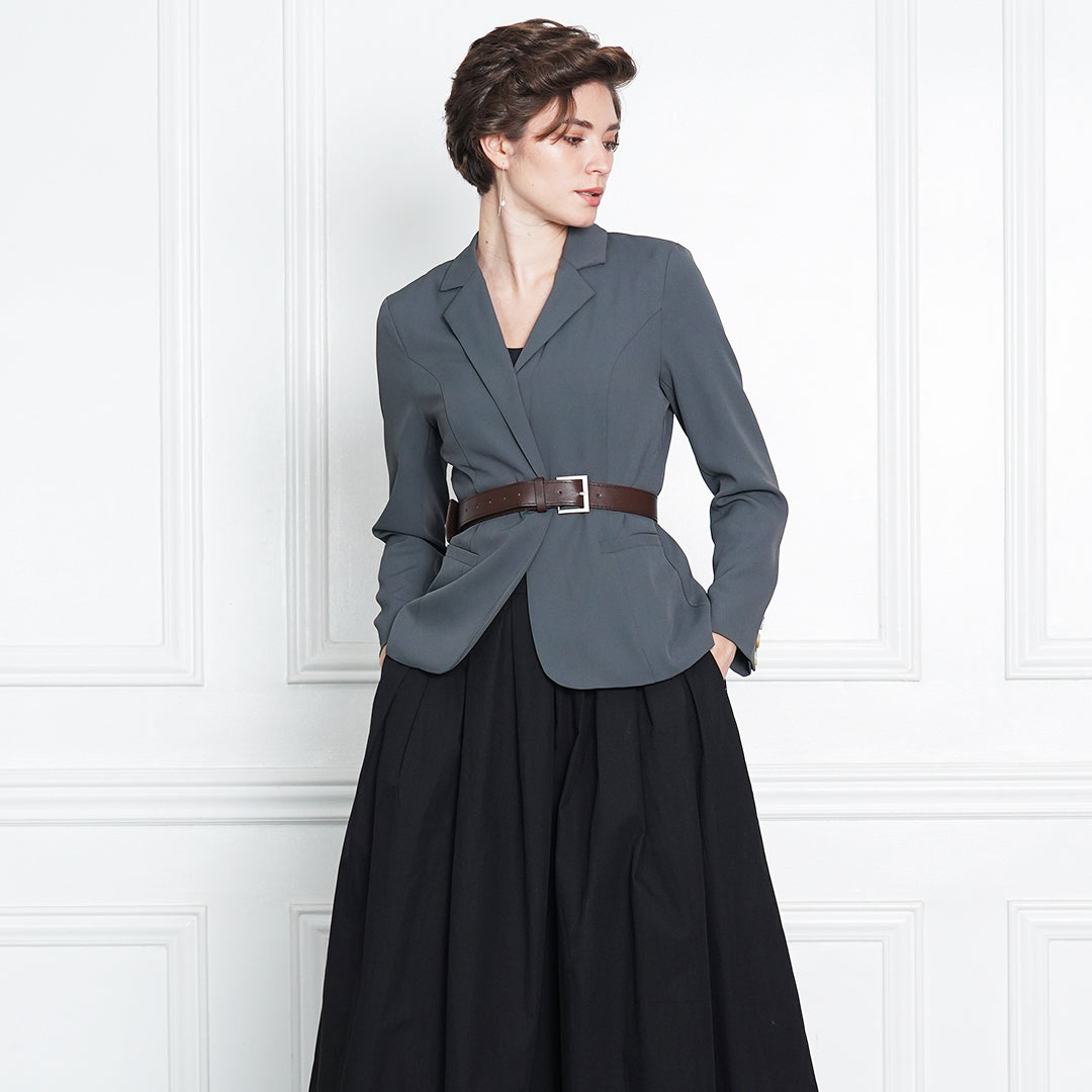 Gamera Modern Power Suit Coat Blazer