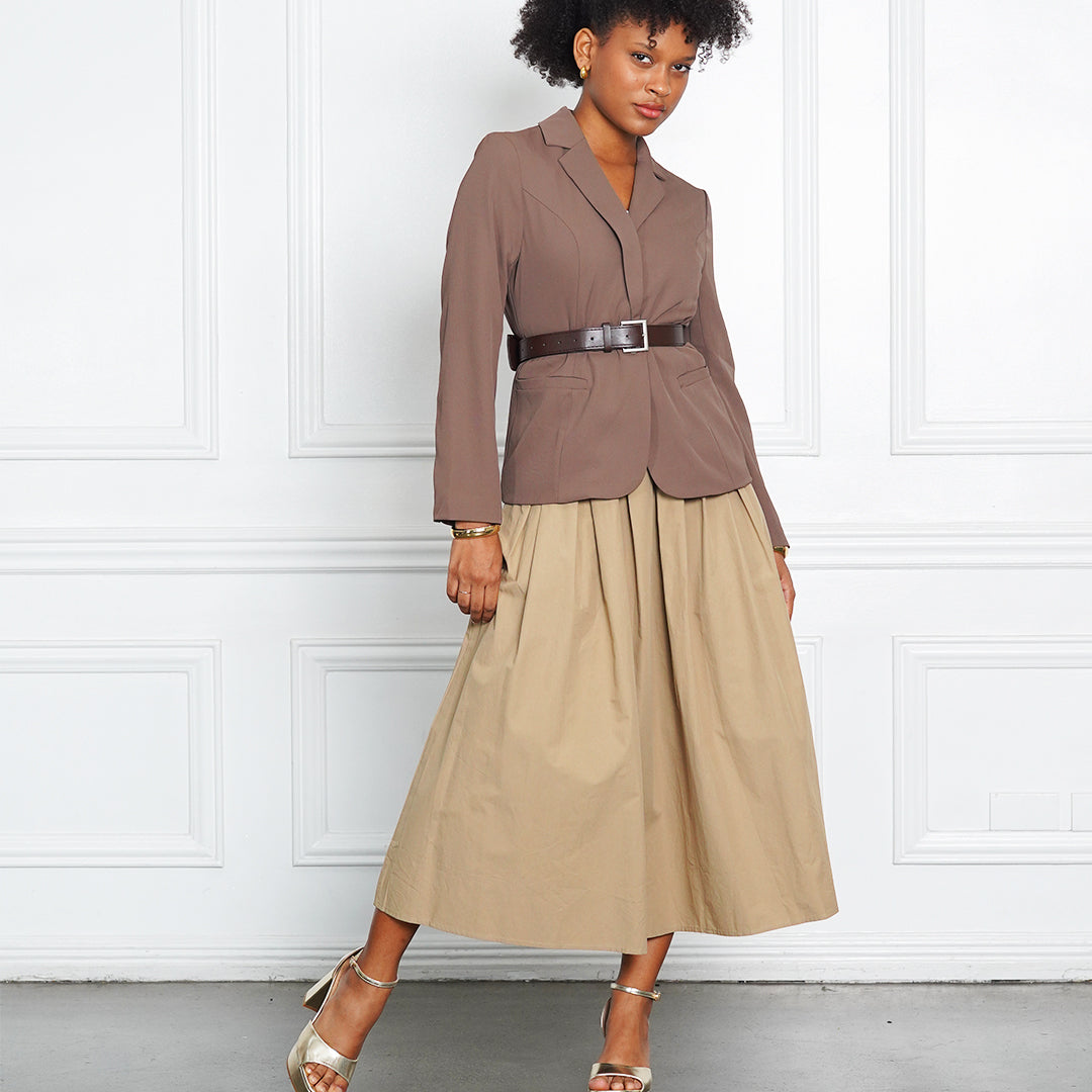 Gamera Modern Power Suit Coat Blazer