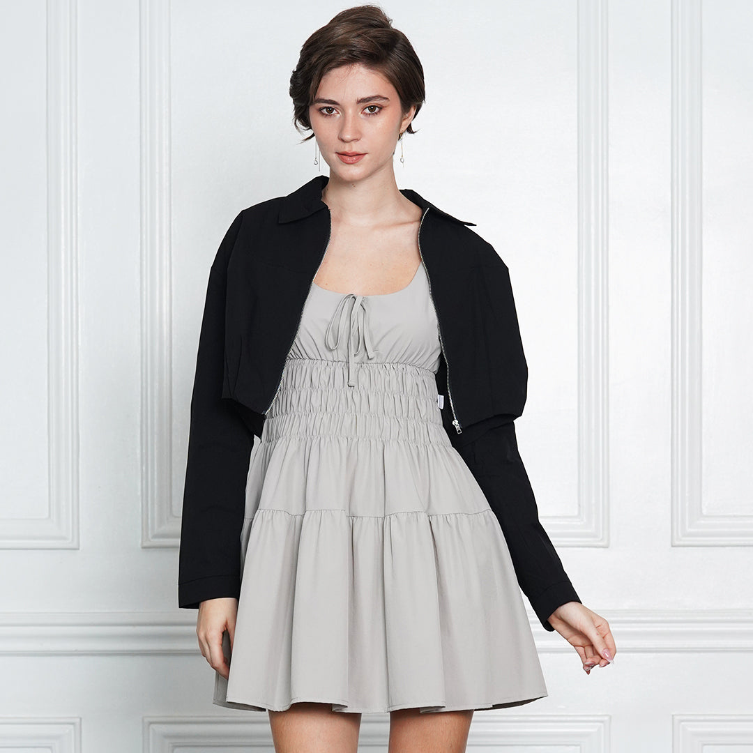 Grascilla Sand Drift Cropped Jacket