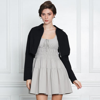 Grascilla Sand Drift Cropped Jacket