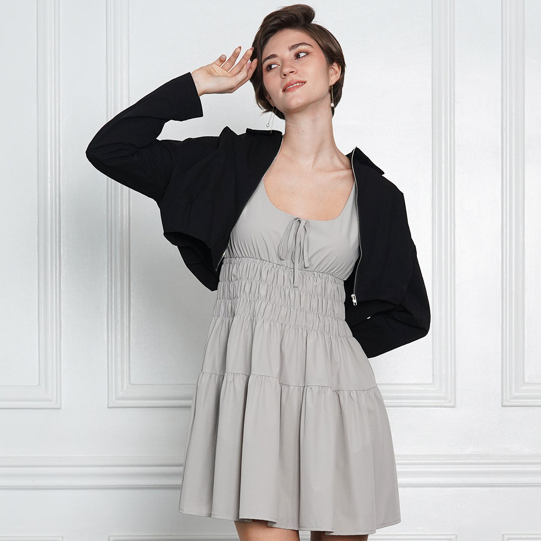 Grascilla Sand Drift Cropped Jacket