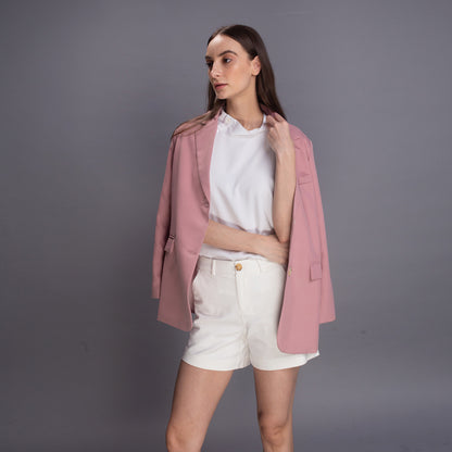 Fiona Notch Two-button Blazer