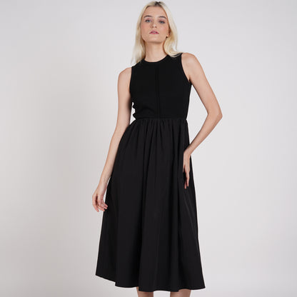 Gia Contrasting Midi Dress