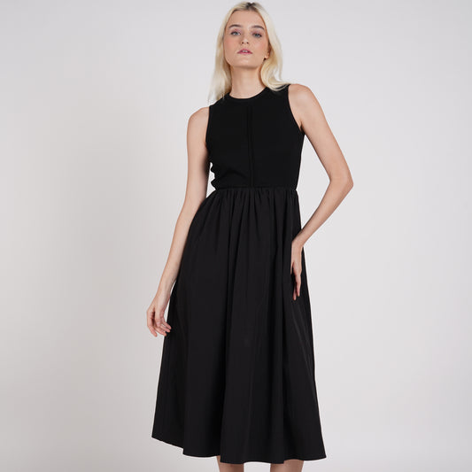 Gia Contrasting Midi Dress