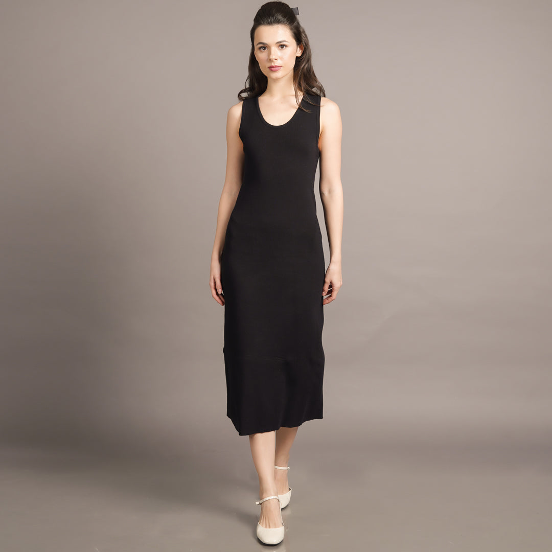 Ingrid Sleeveless Knitted Dress