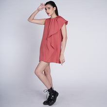 Load image into Gallery viewer, Keira Flounce Sleeves Dress
