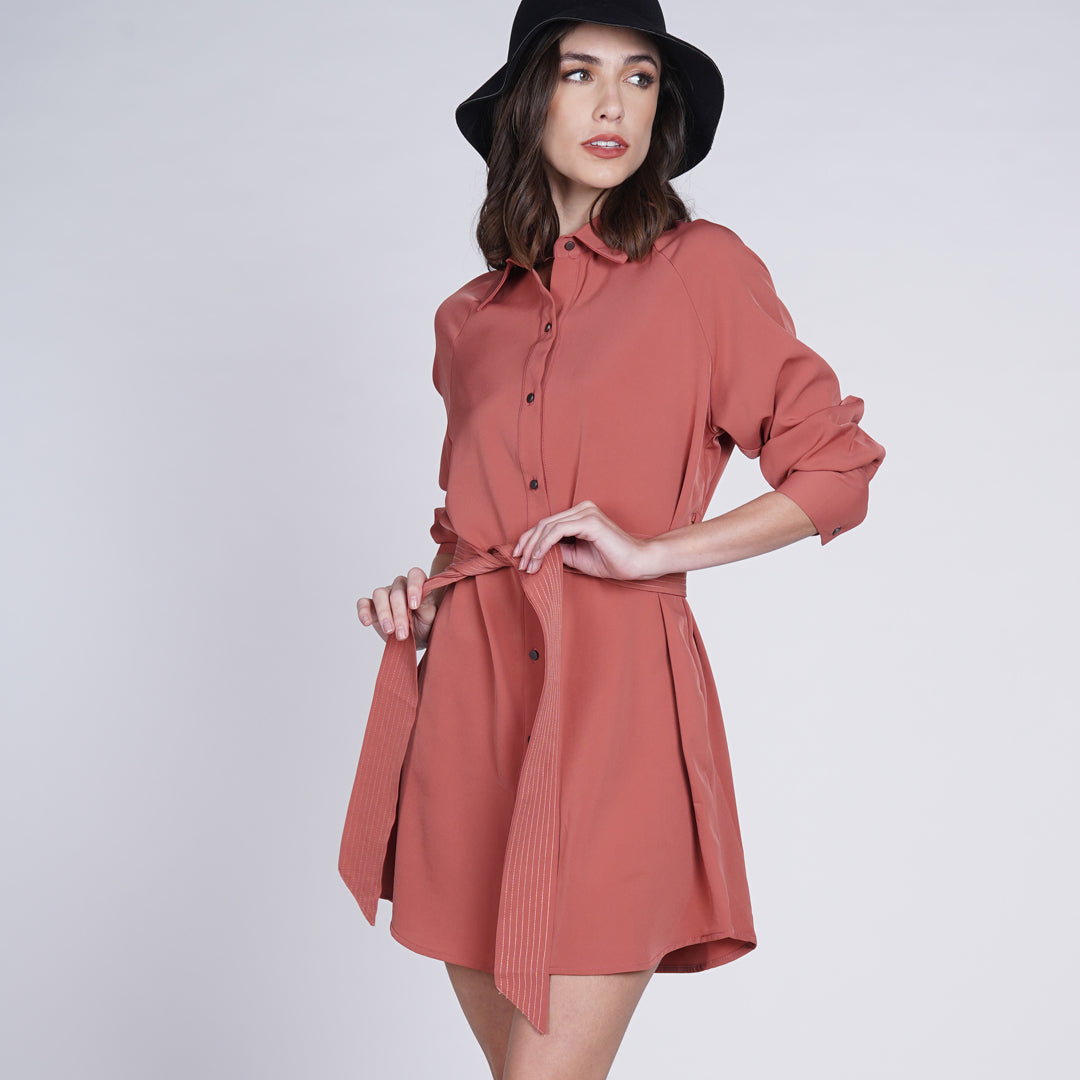 Kenzie Boyfriend Shirt Dress